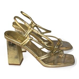 Marc Fisher LTD Womens Giada Leather Slip-On Heels
Size 8‎